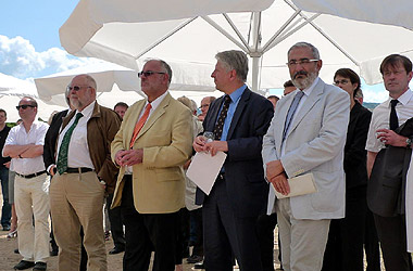 Richtfest: Neubau des Physikalischen Instituts - 6. Juli 2010